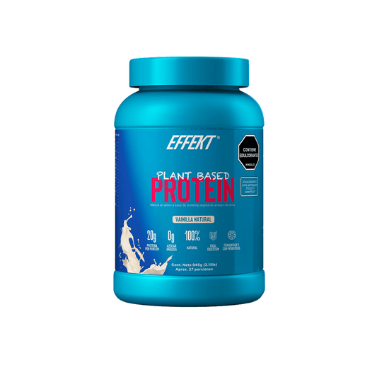 Proteina vegana vainilla natural "Effekt" 946 gr