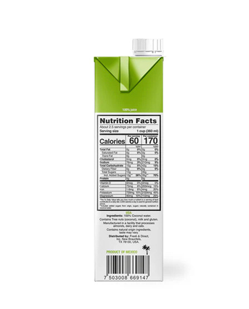 Agua de coco A de coco 1000 ml