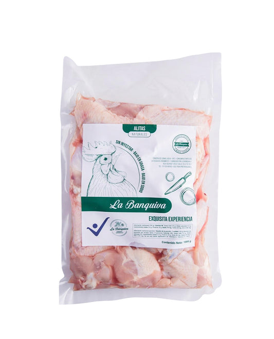 Alitas naturales "La banquiva" 1000 gr