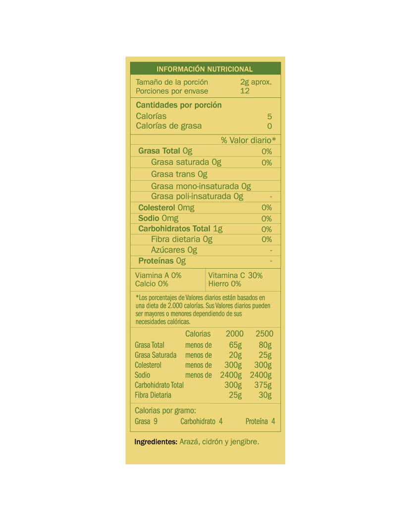 Arazá Selvatica 12 sobres