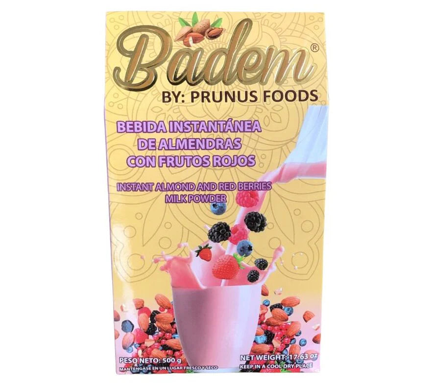 Bebida instantánea de almendras con frutos rojos Badem 500 gr