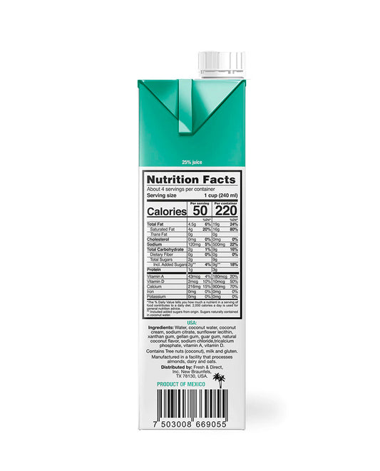 Bebida de coco A de coco 1 litro