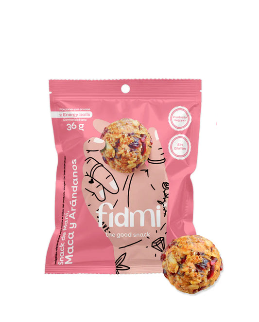 Bola maca y arándano Fidme 36 gr