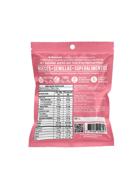 Bola maca y arándano Fidme 36 gr