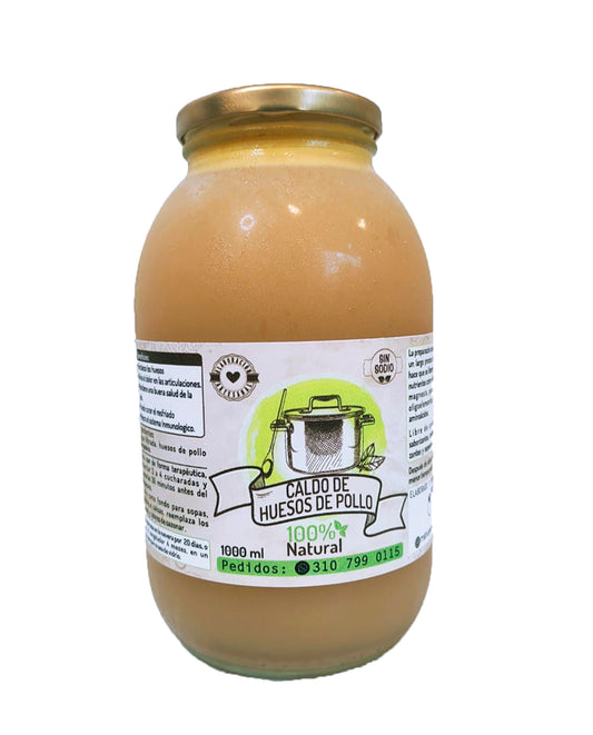 Caldo hueso de pollo natural 1000 ml