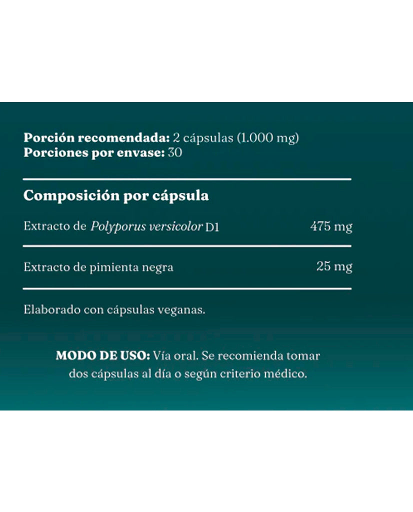 Cola de pavo Vital setas 60 cápsulas Hongo Funcional