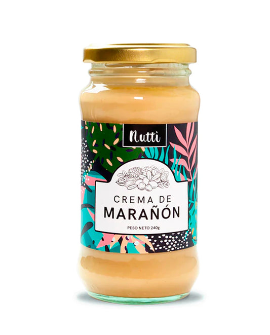 Crema de marañon Nutti 240 gr