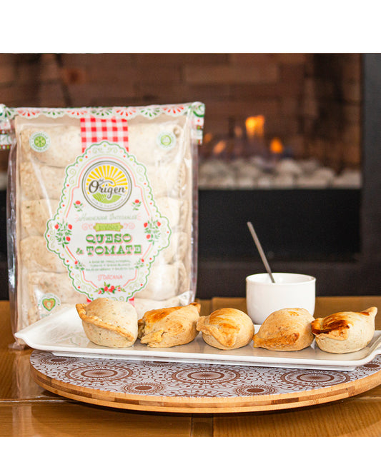 Empanadas divinas queso y tomate "Del origen" 12 unds