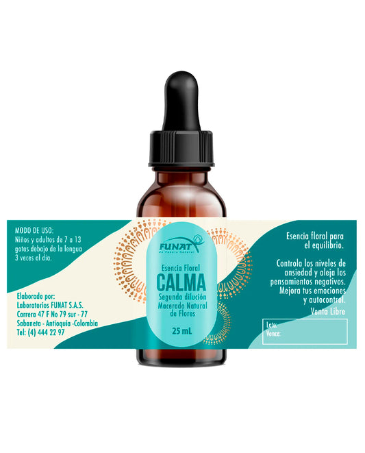 Esencia floral calma Funat 25 ml