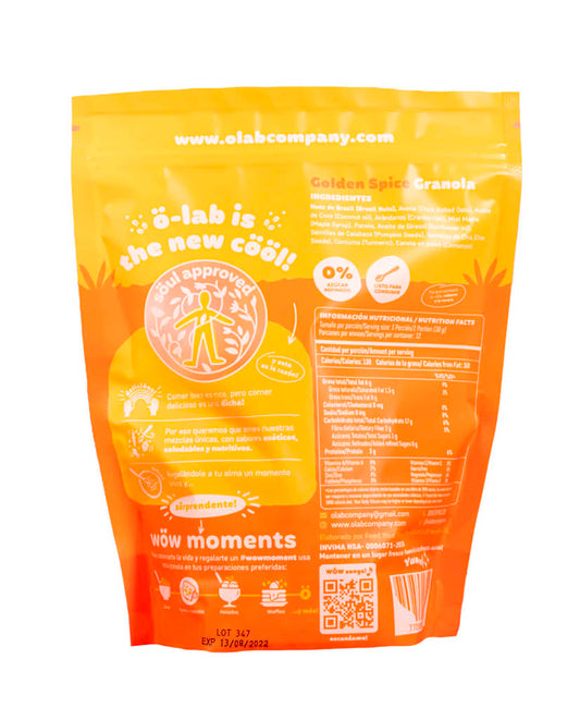Granola golden spice O-lab 370 gr