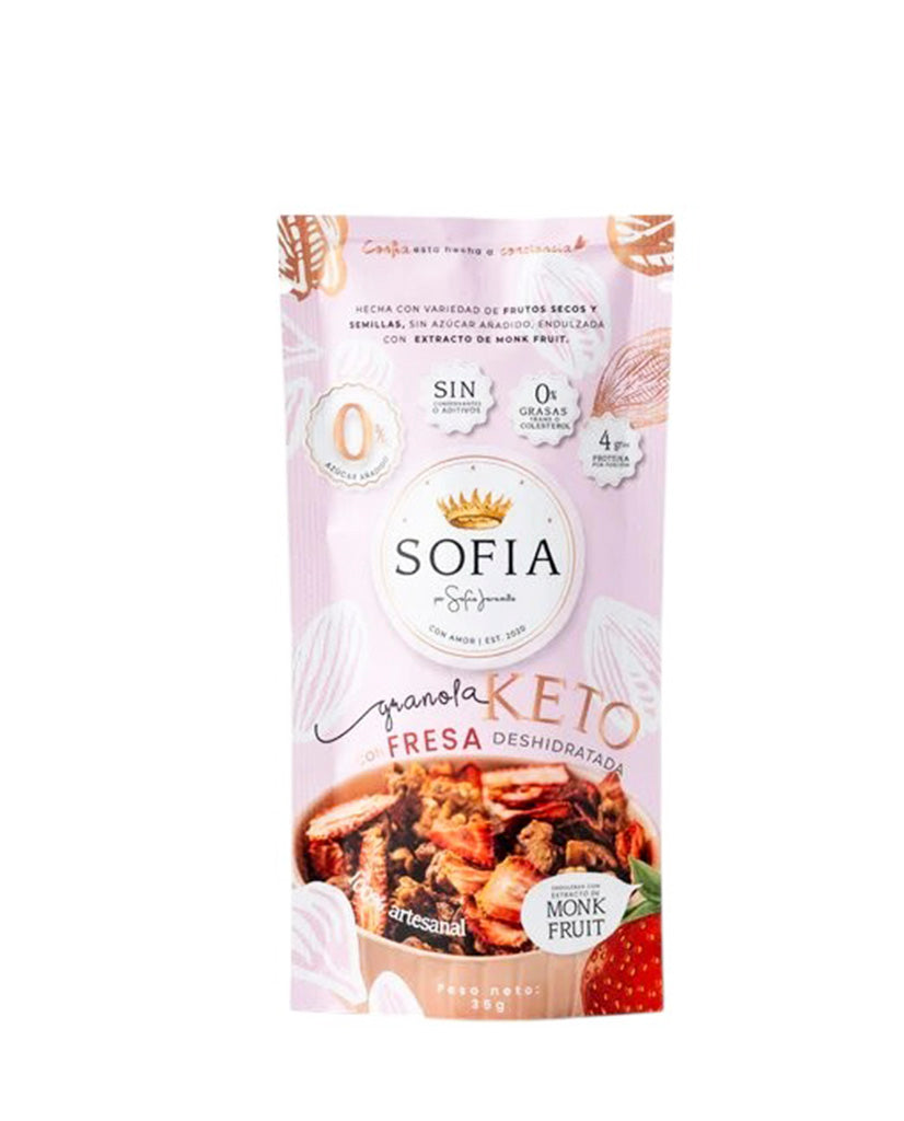 Granolita keto fresa Sofia Jaramillo 35 gr