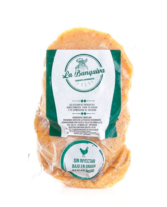 Hamburguesa de pollo La banquiva 3 unds