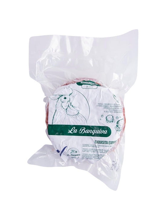 Hamburguesa de res La banquiva 5 unds