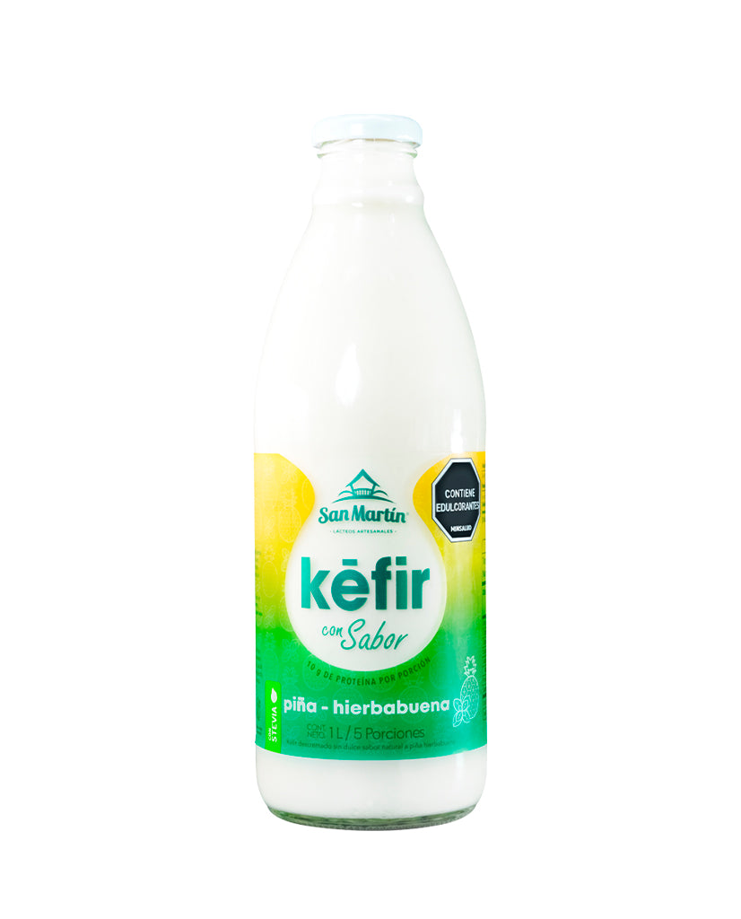 Kéfir artesanal piña hierbabuena "San martin"