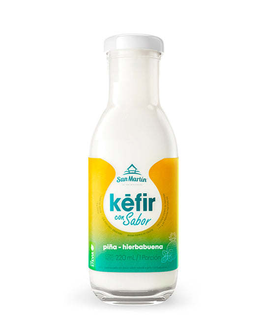 Kéfir artesanal piña hierbabuena "San martin"