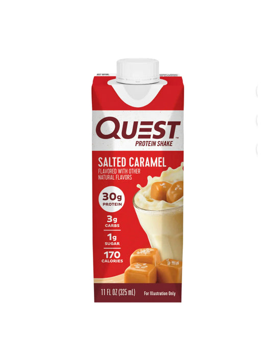 Malteada de proteína caramelo salado "Quest" 325 ml