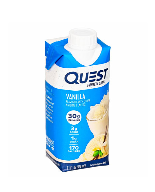 Malteada de proteína vainilla "Quest" 325 ml