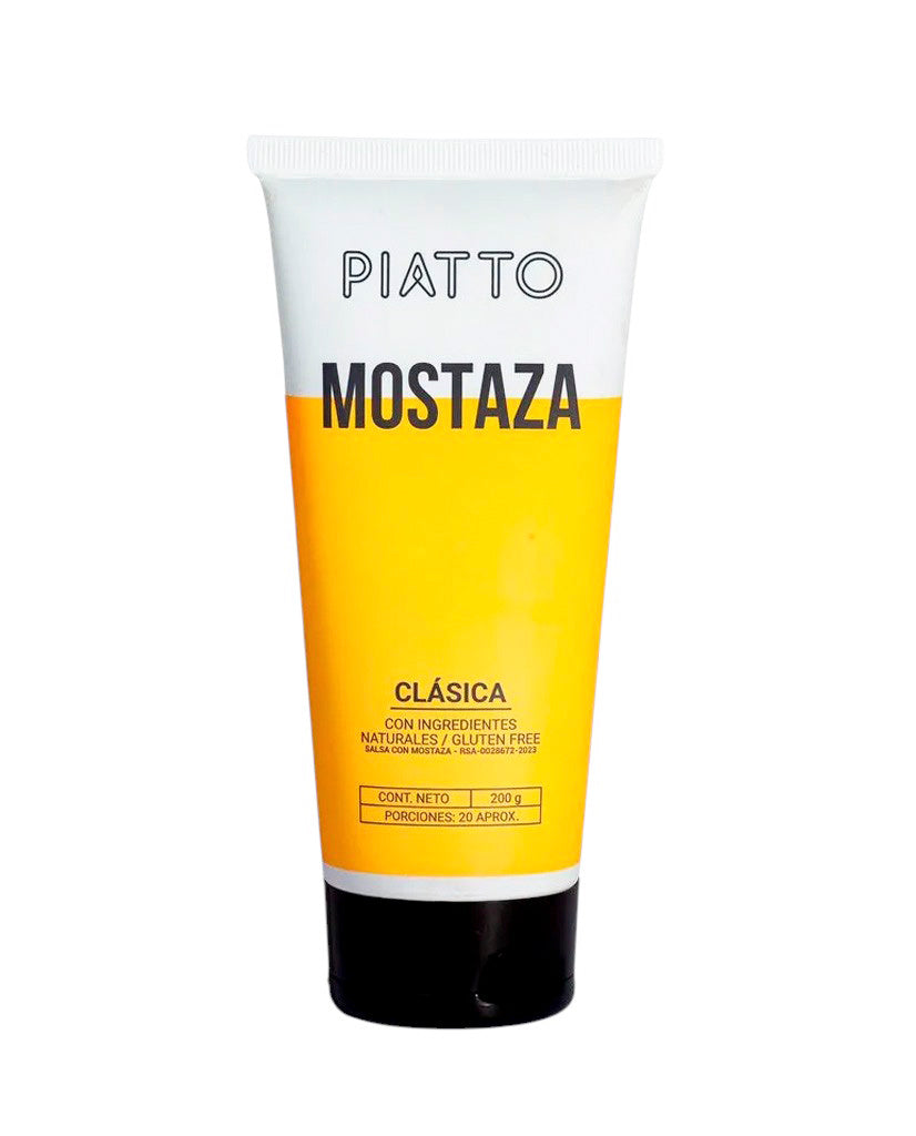 Mostaza clásica Piatto 200 gr