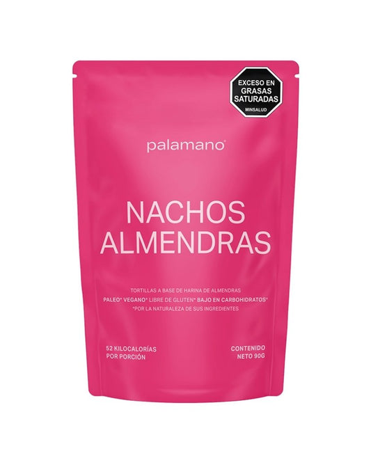 Nachos de almendras sin gluten palamano 90gr