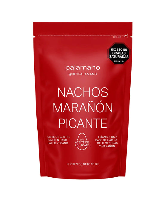 Nachos de marañon picante Palamano 90 gr