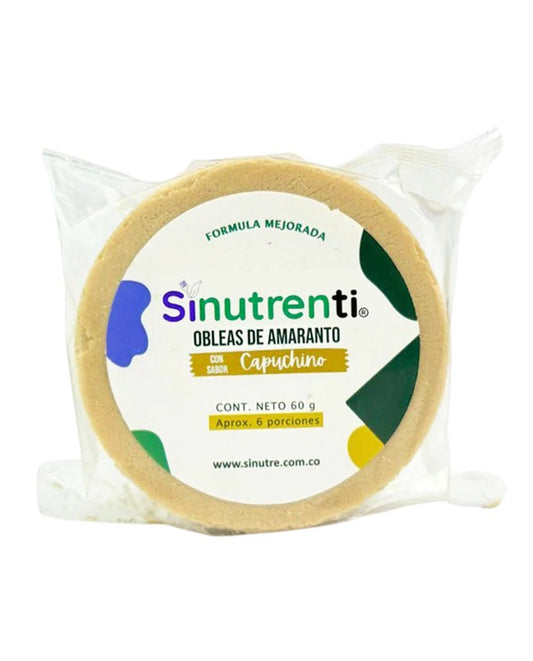 Obleas de amaranto capuchino Sinutrenti 60 gr
