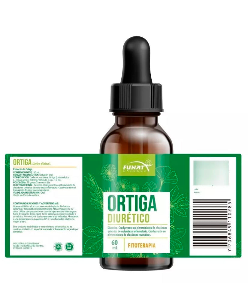 Ortiga extrato Funat 60 ml