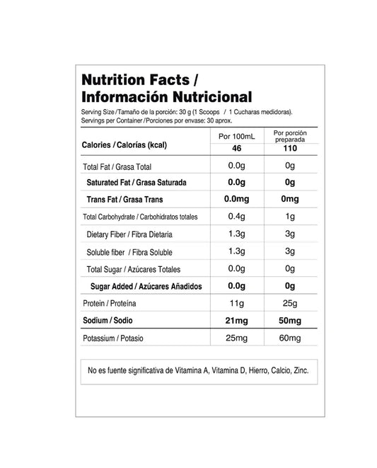 Proteína isolate Beef vainilla "Vitanas"