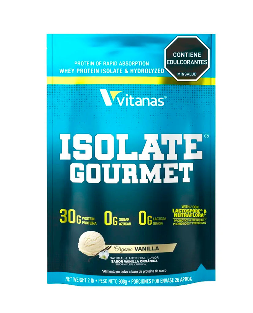 Proteína isolate gourmet vainilla Vitanas
