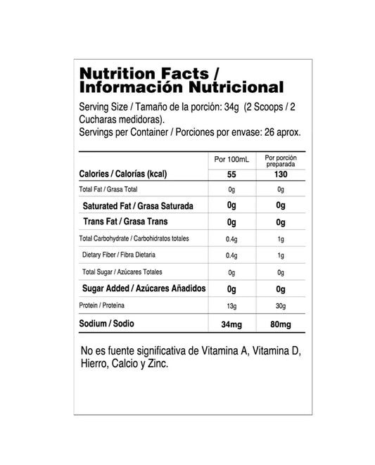 Proteina isolate gourmet vainilla Vitanas 2 lb