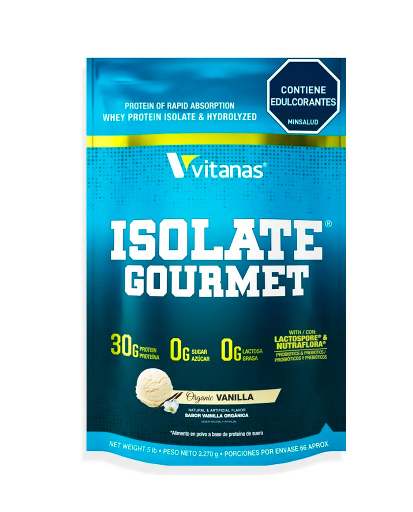Proteína isolate gourmet vainilla Vitanas