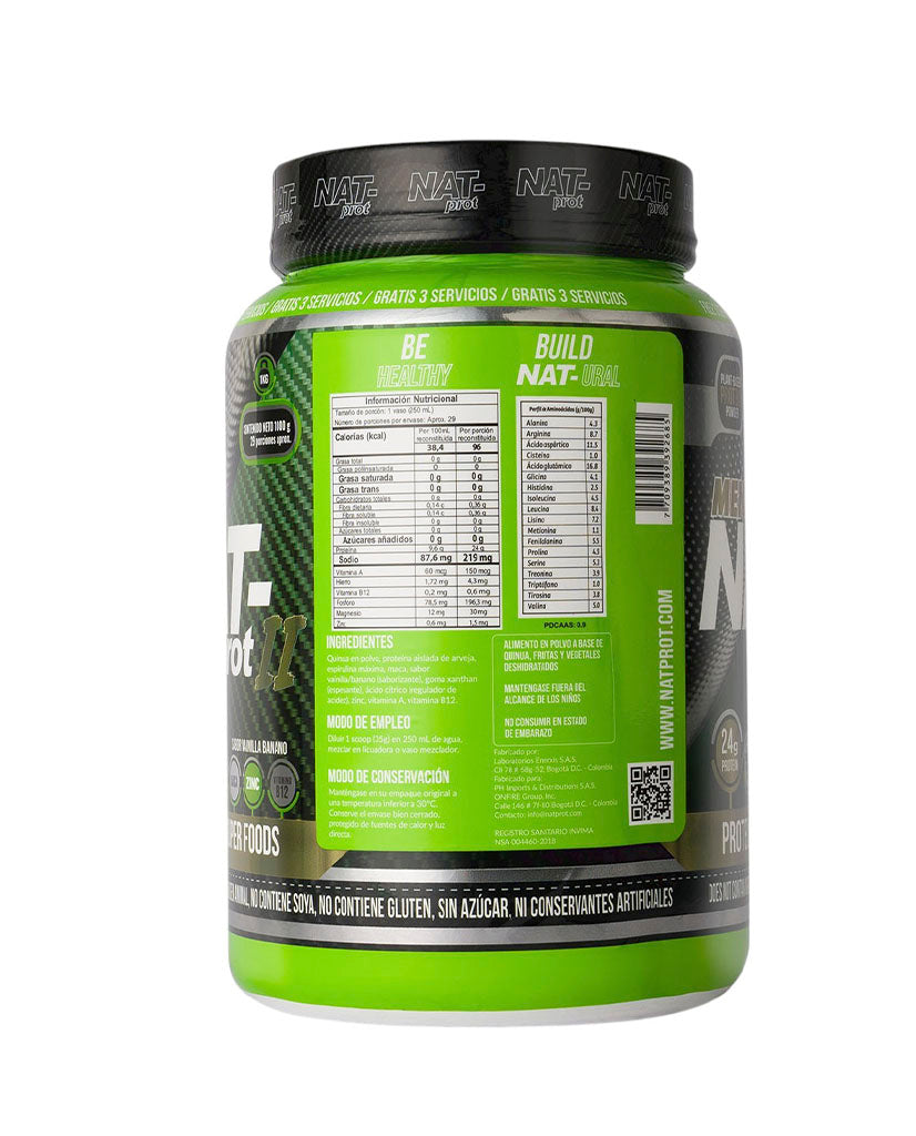 Proteína Men Nat-prot II 100% Vegana