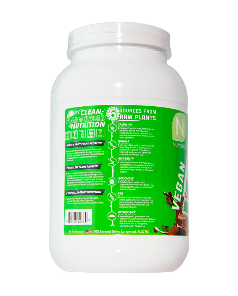 Proteina vegana vainilla "Vpro" 2 lb