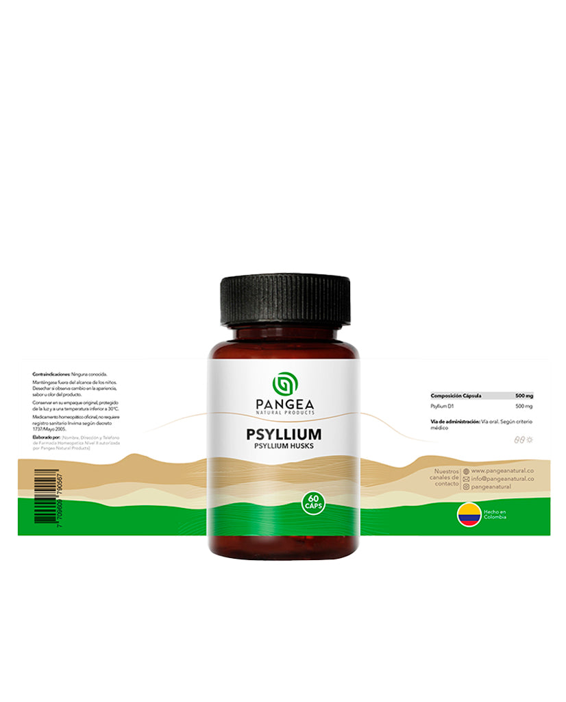 Psyllium cápsulas frasco x 60 caps de Pangea