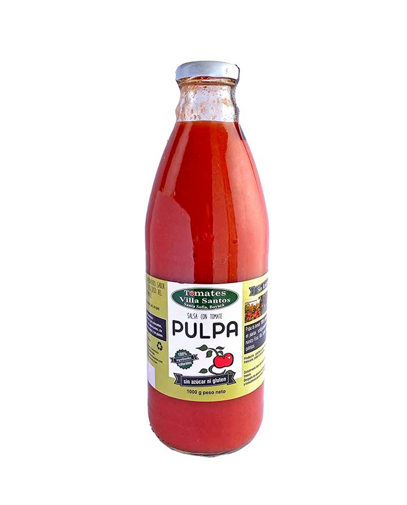 Pulpa de salsa de tomate Villa santos 1000 gr