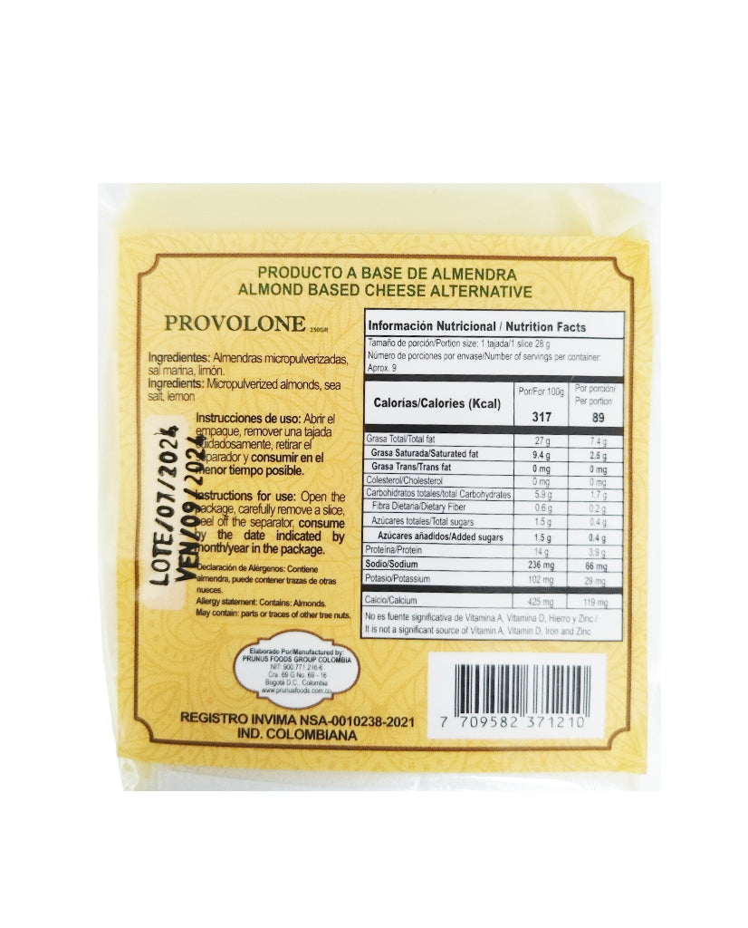 Queso provolone tajado Badem 250 gr