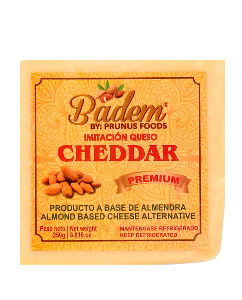 Queso cheddar tajado Badem 250 gr