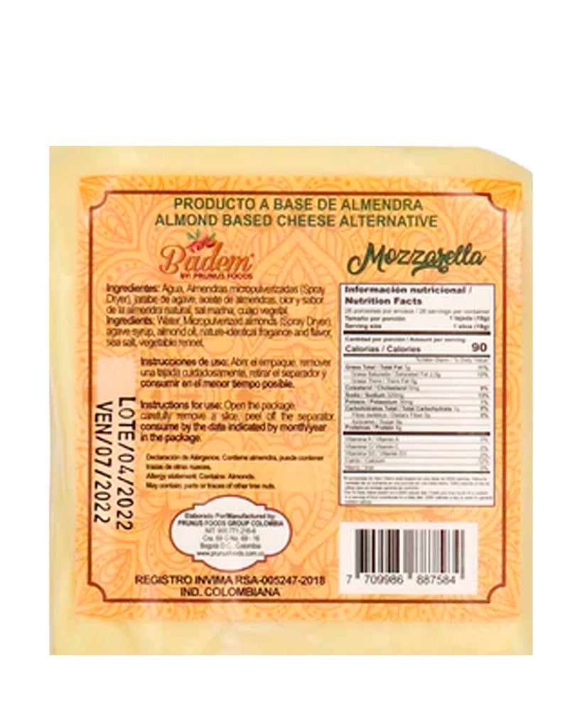 Queso mozarella Badem 500 gr