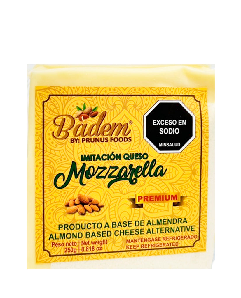 Queso mozarella tajado "Badem"