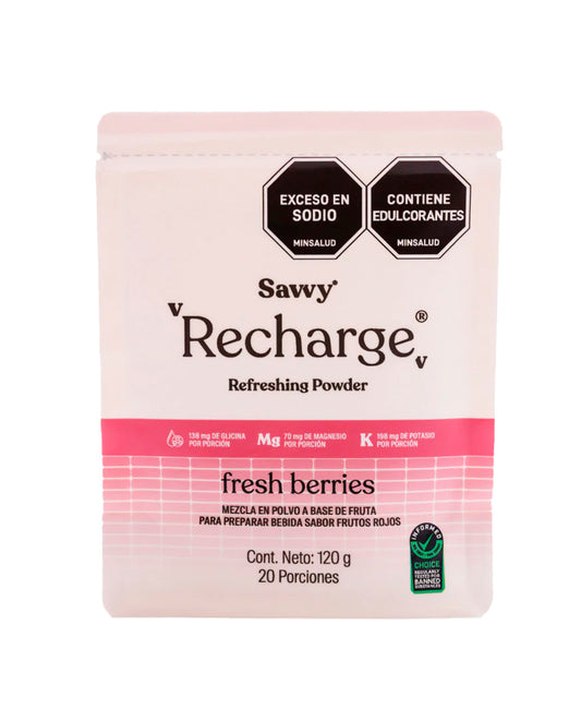 Recharge power fresh berries Savvy Pack 120 gr