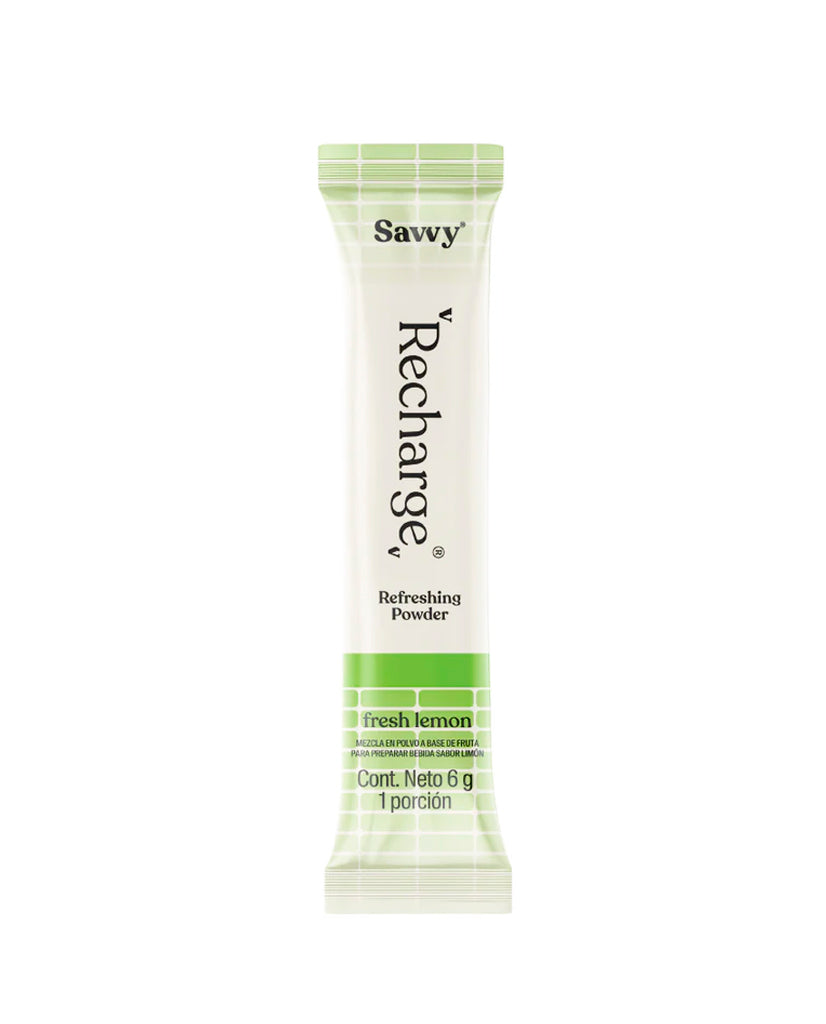 Recharge power powder limón Savvy 120 gr