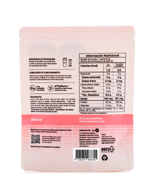 Recharge power powder sandía Savvy 120 gr