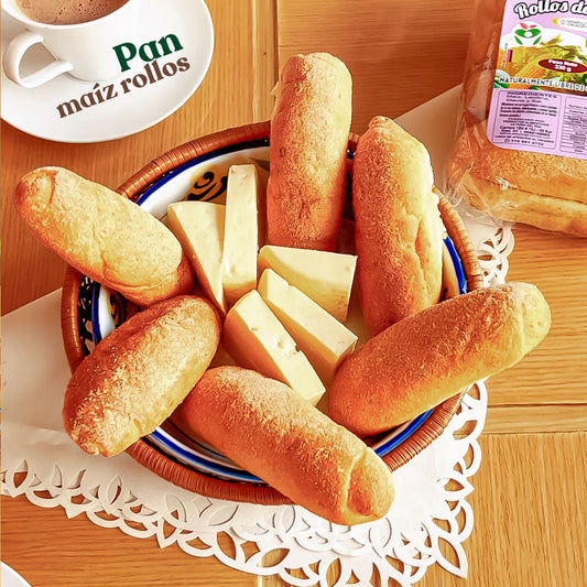 Rollos de Pan de maíz Vida sana 8 und Sin Gluten