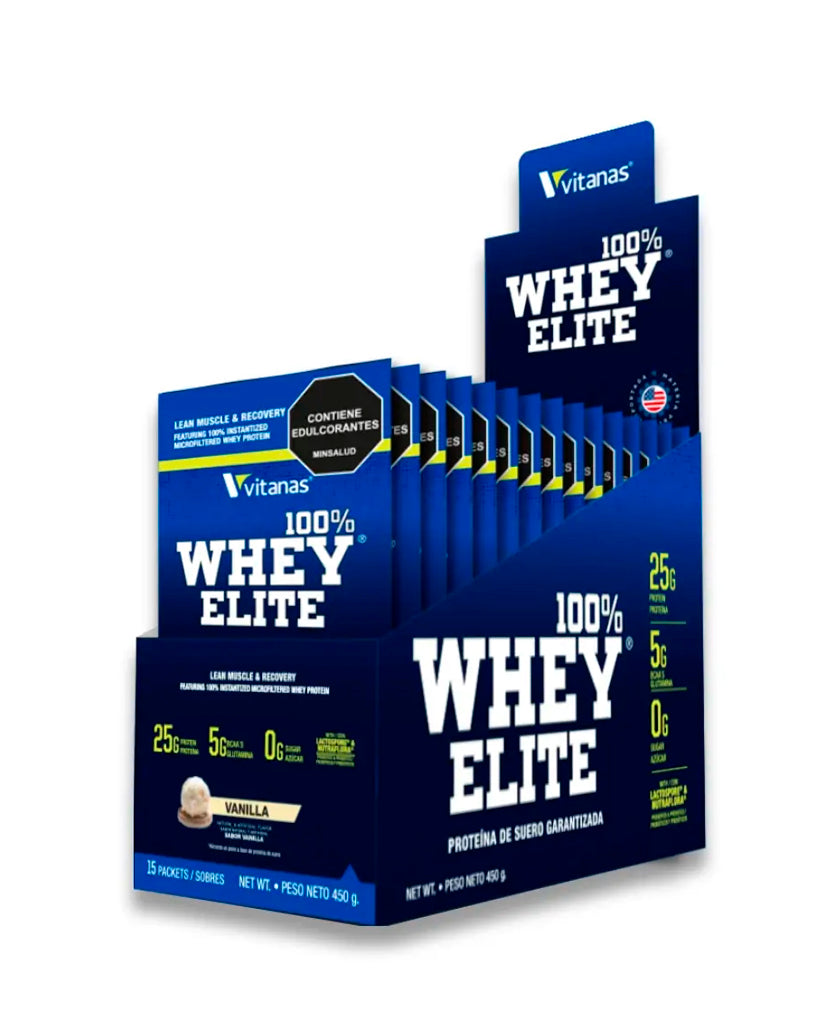 Whey elite vainilla Vitanas