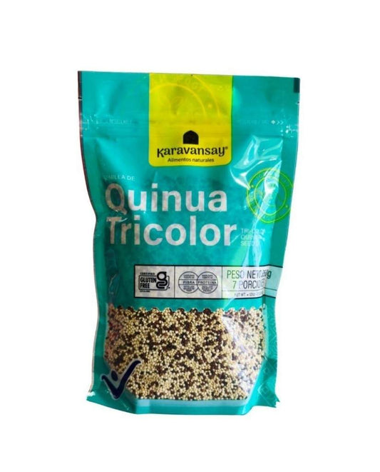 Semilla de quinoa tricolor