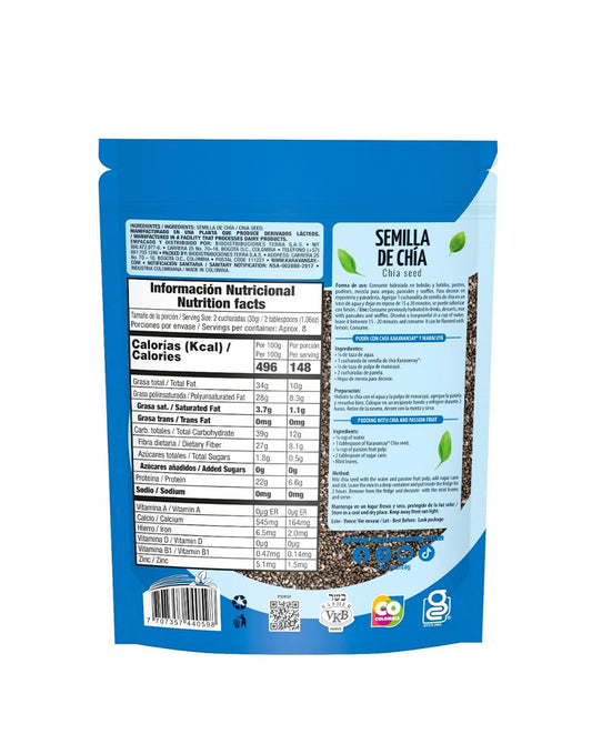 Semillas de chia Karavansay 250 gr