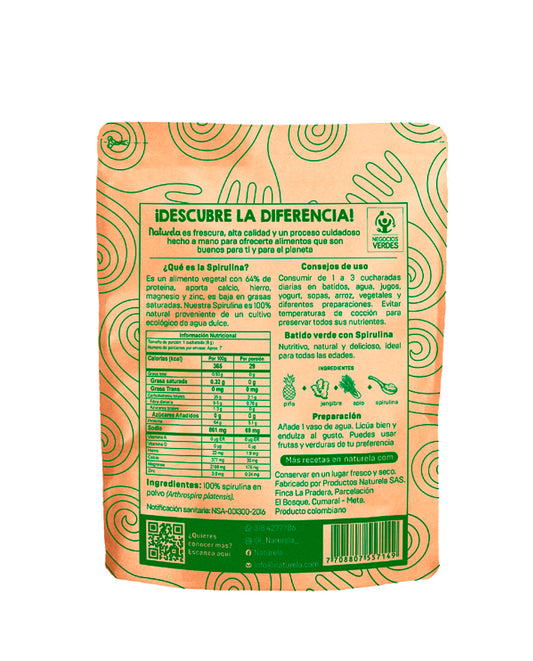 Spirute verde Naturela 30 sobres