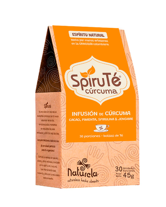 Spirute cúrcuma Naturela 30 sobres