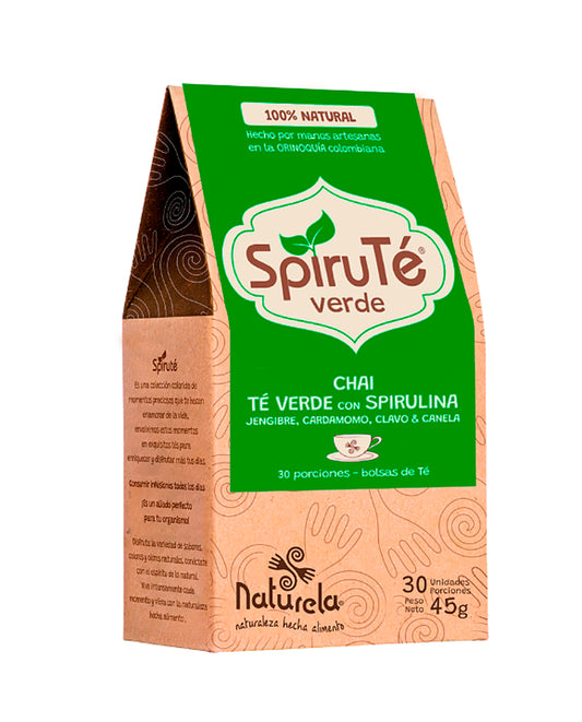 Spirute verde Naturela 30 sobres