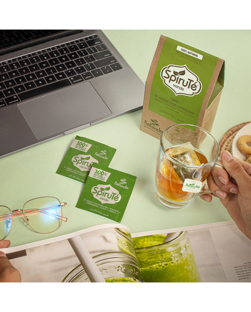Spirute verde Naturela 30 sobres