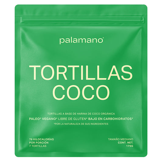 Tortillas de coco "Palamano" 250 gr